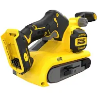 Stanley SFMCW223B-XJ, Bandschleifmaschine, Schwarz, Gelb, Bürstenlos, 122 m/min, 290 m/min, Akku