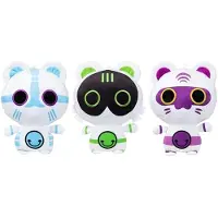 Dinotoys 3 Stück Roboter Katzen Kuscheltiere - ca. 20 cm
