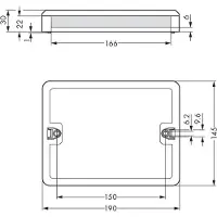 Wago 899-631/405-000 Verteilerbox,230 V + SMI,2 Eingänge,schwarz 899631405000