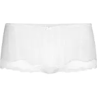 Calida Slip "Slip Panty Etude Toujours Low Cut 1er Pack", Damen, Gr. 36-38, weiß, Obermaterial: 95% Baumwolle CO. 5% Elasthan EL., Unterhosen Slip