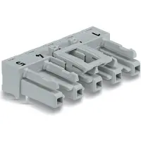 Wago 770-845/011-000 Buchse für Leiterplatten,abgewinkelt,5-polig,grau 770845011000 - 50 Stück