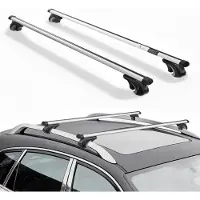 Vevor Universeller Dachträger Querträger 119,9 cm Länge für Fahrzeuge mit erhöhtem Seitenschienen