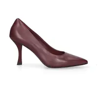 Marc Ellis Damenschuhe mit Absatz aus echtem Leder, elegante Pumps, schwarz