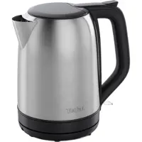 Tefal Subito KO5S0DE0, 1,7 l, 2400 W, Schwarz, Edelstahl, Edelstahl, Regelbare Temperatur, Wasserstandsanzeige