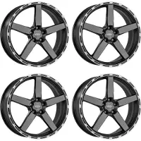 DOTZ 4 Felgen MarinaBay dark 9.0Jx21 5x112 für Jeep Compass