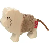 Sigikid Cudly Wudly Holztier Löwe, Holzfigur, Spielfigur, Holzspielzeug, Spielzeug, Dekoration, 39515