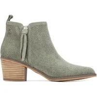 Refresh für Damen. 17515103-AQUA Stiefelette 175151 grün (40), 3 bis 5 cm, Reißverschluss, Lässig