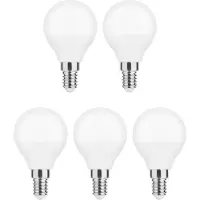 Modee Lighting E14 LED-Lampe P45 7W 700lm 6000K tageslichtweiß 5 Stück