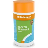 Steinbach | Beckenreiniger alkalisch | kraftvolle Reinigung | schonend zu Oberflächen | ideal für Pools | schnelle Wirkung | Inhalt: 1 Liter