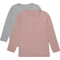 Minymo Basic 35 -t-shirt LS (2-pack) blusher (568) 110