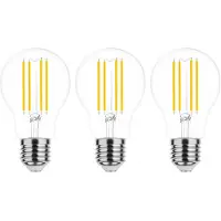 Modee Lighting E27 LED-Lampe A60 4,2W 470lm 2700K warmweiß 3 Stück dimmbar