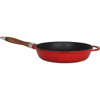 Lava Bratpfanne - 28 cm - 2.8 liter - Cast iron - Rot