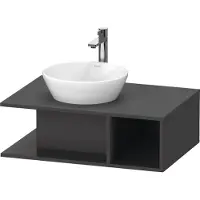 Duravit Waschtischunterschrank D-Neo 80x55cm, gra m, 1 F, 1 Pl, wandhängend