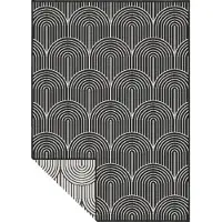 Home Collection Outdoorteppich "Pangli, Wendeteppich", rechteckig, 5 mm Höhe, In-& Outdoor, Teppich, Wetterfest, Balkon, Garten, Wohnzimmer, Modern