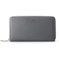 Lazarotti Bologna Leather XL Zip-Around Geldbörse Leder 19 cm