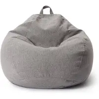 Lumaland Comfort Line Sitzsack M, 120 L - bequemer Sofa Sessel - ideal zum Pouf - Beanbag, Sitzkissen, Wohnzimmer-Sitz für Wohnzimmer und Jugendzimmer