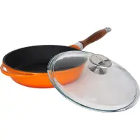 Lava Bratpfanne - 24 cm - 2.0 liter - Cast iron - Orange