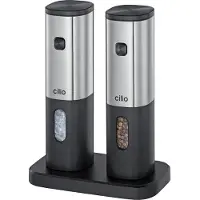 Cilio Pfeffermühle und Salzmühle TIVOLI, elektrisch Set 615029 4017166615029