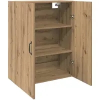 vidaXL Wandschrank 2 stk. Artisan-Eiche 69,5 x 34 x 90 cm
