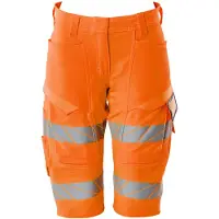 Mascot Damen Shorts, lang ACCELERATE SAFE Hi-vis Orange 56 - 19248-510-14-C56 - Hi-vis Orange