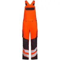 F-engel Warnschutz Latzhose Safety Light 3545-319-1079 Gr. 42 orange/anthrazit grau