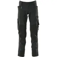 Mascot Bundhose ADVANCED wasserabweisend mit Knietaschen 17179, Gr. 114 schwarz