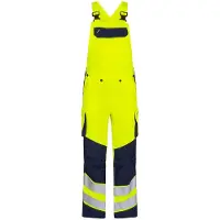F-engel Warnschutz Latzhose Safety Light 3545-319-38165 Gr. 23 gelb/blue ink