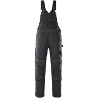 Mascot Orense Latzhose mit Knietaschen HARDWEAR Schwarz 48 - 08269-010-09-76C48 - Schwarz