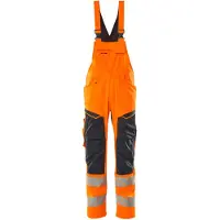 Mascot Warnschutz Latzhose 19569-236-14010 Gr. 76C54 hi-vis orange/schwarzblau