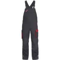 F-engel Latzhose Galaxy 3810-254-79757 Gr. 58 anthrazit grau/tomato red