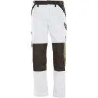 Mascot Temora Hose mit Knietaschen LIGHT Weiß / Dunkelanthrazit 46 - 15779-330-0618-90C46 - Weiß / Dunkelanthrazit