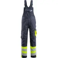 Mascot Sunderland Latzhose mit Knietaschen SAFE SUPREME Schwarzblau / Hi-vis Gelb 60 - 15669-860-01017-82C60 - Schwarzblau / Hi-vis Gelb