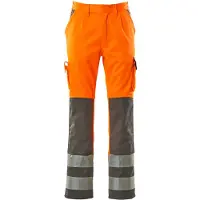 Mascot Olinda Hose mit Knietaschen SAFE COMPETE Hi-vis Orange / Anthrazit 51 - 07179-860-14888-90C51 - Hi-vis Orange / Anthrazit