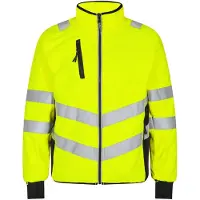 F-engel Warnschutz Fleecejacke Safety 1192-236-3820 Gr. XL gelb/schwarz