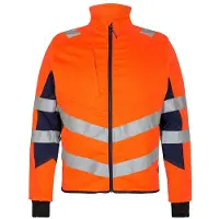 F-engel Warnschutzjacke Safety 1544-314-10165 Gr. XL orange/marine