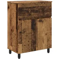 Syfax Waschtisch Altholz 60 x 35 x 80 cm Holzwerkstoff