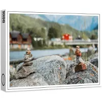 Raxxa Premium-Puzzle "Steinmännchen", 1000 Teile