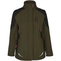 F-engel Galaxy Damen-Softshell-Jacke 8815-229 Gr. XS Forest Green/Schwarz