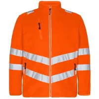 F-engel Warnschutz Fleecejacke Safety 1192-236-10 Gr. XS orange