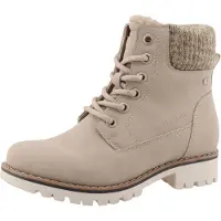 Tom Tailor Kinderschuhe Mädchen Schnürstiefel Beige Freizeit