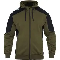 F-engel Sweatjacke Cardigan Galaxy 8820-233-5320 Gr. S forest green/schwarz