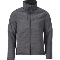 Mascot Herren Fleecepullover mit Reißverschluss und Futter CUSTOMIZED Anthrazitgrau XL - 22105-681-89-XL - Anthrazitgrau