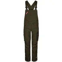 F-engel Damen Latzhose "3815-254" Galaxy - 44 - forest green/schwarz