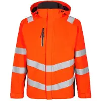 F-engel Warnschutz Shell Jacke Safety 1146-930-1079 Gr. M orange/anthrazit grau