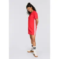 Adidas Shirtkleid SPORTSWEAR "SPORT CRAFT SHIFT", Damen, Gr. S, N-Gr, rot (pure ruby), Obermaterial: 100% Polyester, Kleider Shirtkleid