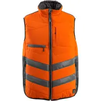 Mascot Grimsby Winterweste Hi-vis Orange / Dunkelanthrazit L - 15565-249-1418-L - Hi-vis Orange / Dunkelanthrazit