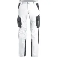 FHB Bundhose Fabian elastisch 125300 Gr. 23 weiß/anthrazit