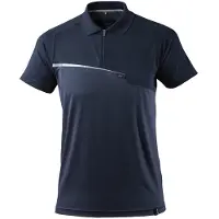 Mascot ADVANCED Poloshirt feuchtigkeitstransportierend Gr. M schwarzblau