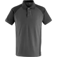 Mascot UNIQUE Poloshirt Bottrop Gr. 2XL dunkelanthrazit/schwarz