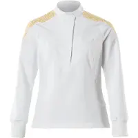 Mascot Damen Schlupfkasack FOOD & CARE Weiß / Currygelb XXL - 20062-511-0670-2XL - Weiß / Currygelb